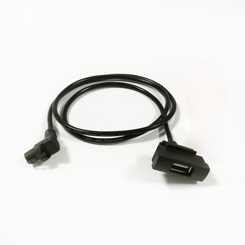 Biurlink-Adaptador de entrada USB para coche, Cable extensor trasero de 150CM, RCD510, RNS315, 4 pines, para Volkswagen, Skoda, Octavia ► Foto 1/6