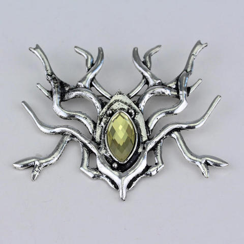 De El Señor de los elfos rey Thranduil araña broche pin vintage Bosque Negro Rhinetone broches para hombres y mujeres broches regalo ► Foto 1/6