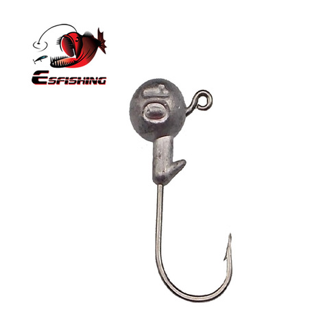 ESFISHING-anzuelos de pesca con cabeza de plomo, 3g, 5g, 7g, 10g, 14g, 9 Uds. ► Foto 1/6