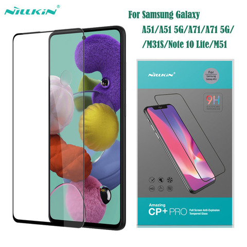 Nillkin-Película protectora de pantalla completa para Samsung Galaxy, película protectora de cristal templado para Galaxy A51, A71, 5G, M31S, M51, Note 10 Lite, CP + PRO, antiexplosión, 9H ► Foto 1/6