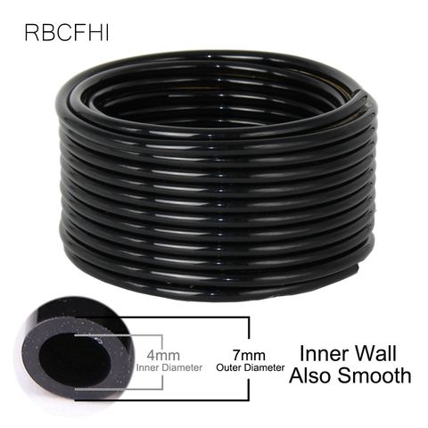 RBCFHl 5-100m 4/7mm de jardín de PVC manguera riego tubo para microrriego goteo Irriation tubo Sprikler para césped Balcón de efecto invernadero ► Foto 1/6