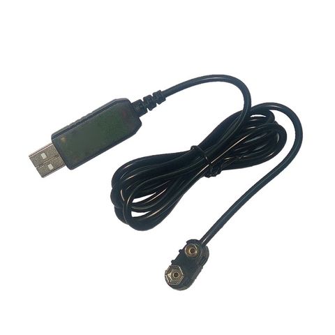 Cable USB de 9V Eliminador de batería, convertidor de voltaje de 5V a 9V, transformador de voltios de aumento, línea reguladora de potencia de CC ► Foto 1/6