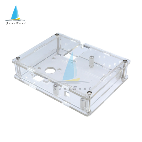 Caja de cubierta protectora acrílica transparente para LCR-T4 Mega328 M328, probador de transistores, medidor de ESR de capacitancia ► Foto 1/6