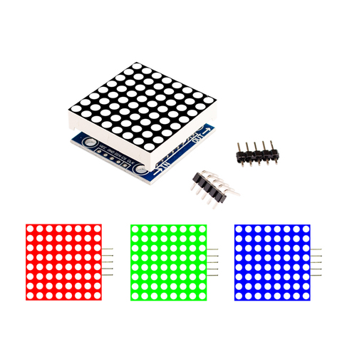 Módulo de matriz de microcontrolador MAX7219, KIT de Control de pantalla LED, MCU ► Foto 1/1