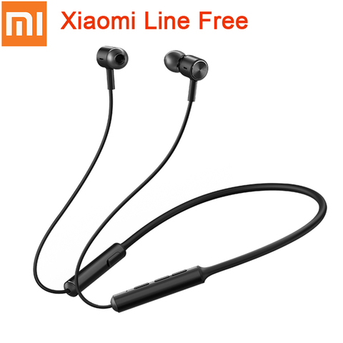 Xiaomi-auriculares inalámbricos con Bluetooth, dispositivo aptX, adaptable, con banda magnética para el cuello, DSP, cVc, IPX5, resistente al agua ► Foto 1/6