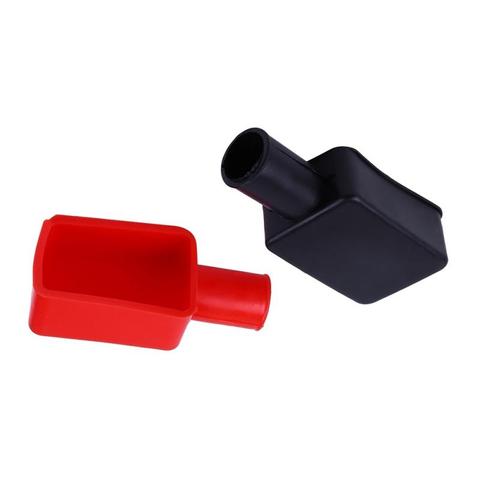 1 par coche Terminal de la batería abrazadera aislante Clips protección Protector fundas coche de PVC de coches accesorios клеммы аккумулятора ► Foto 1/6