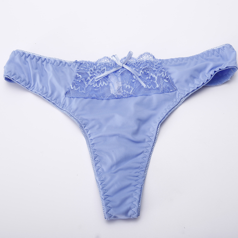 Bragas sin costuras de seda de hielo para mujer, Tanga Sexy de una pieza de color sólido, lencería de talla grande XL, nuevo ► Foto 1/6