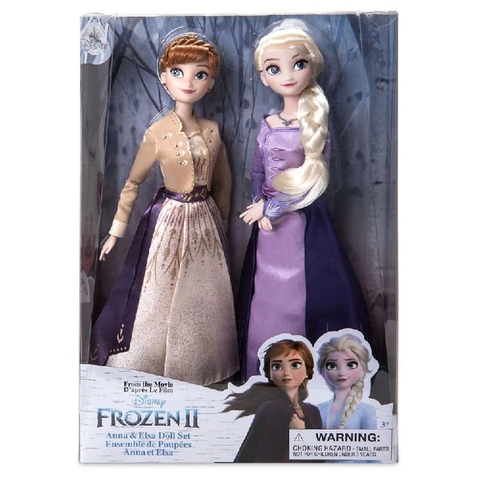 Disney Toys-muñecas de Frozen 2 para niñas, juguetes de muñecas princesas de Elsa, Anna, Olfa, con accesorios, colección, regalos de navidad ► Foto 1/6