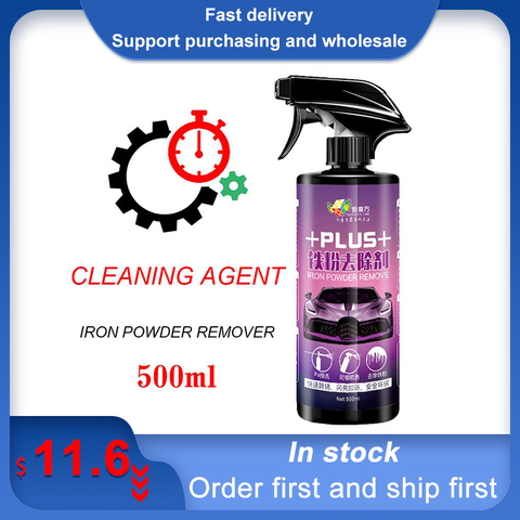 500ML profesional óxido de rueda de coche puerta de la ventana a prueba de herrumbre lubricante de cubo de rueda de superficie de Metal óxido de Spray ► Foto 1/6