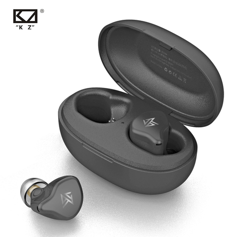 KZ-auriculares inalámbricos S1/KZ S1D con TWS, cascos con Bluetooth 5,0 dinámicos/+ 1DD 1BA, auriculares híbridos con Control táctil y cancelación de ruido, deportivos ► Foto 1/6