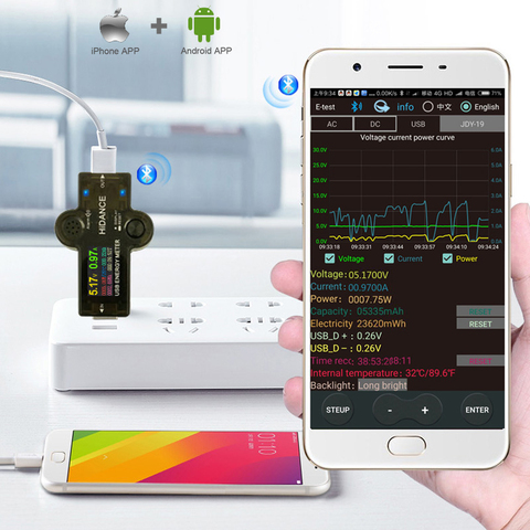 USB 3,0 TFT 13in1 USB tester APP dc voltímetro digital amperímetro voltímetro banco de energía detector de voltaje voltímetro médico eléctrico ► Foto 1/6