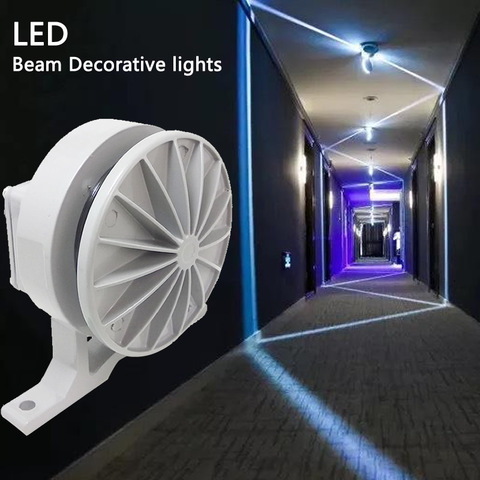 Beam LED Decorative lights Wall Lighting KTV Hotel Garage Balcony Windows Door Frame Restaurant Beautify Light RGB 110V 220V ► Foto 1/6