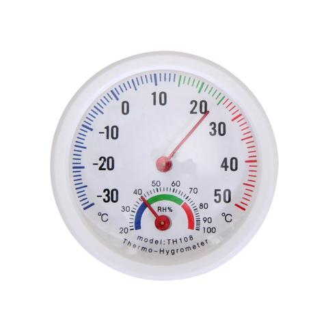 Minitermómetro higrómetro con forma de campana para el hogar y la Oficina, balanza Digital LCD para pared, promoción, herramientas de medida de temperatura para interior ► Foto 1/6