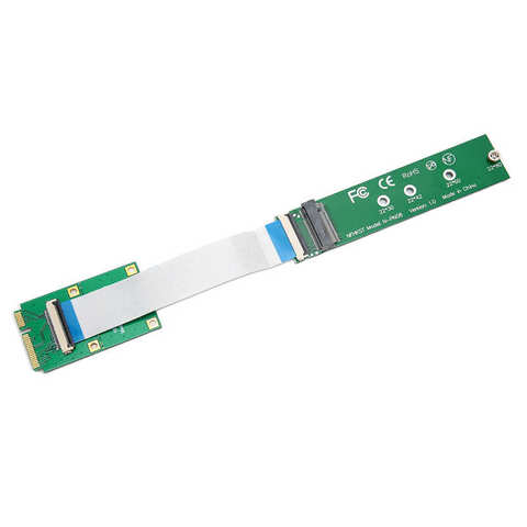 Adaptador de tarjeta MINI PCIE a NVMe M.2 NGFF SSD, convertidor para 2230/2242/2260/2280 M.2, tarjeta adaptadora de ordenador, Mini PCI-E ► Foto 1/6