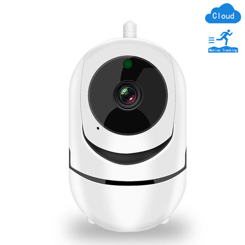 Cámara IP inalámbrica 1080P para seguridad del hogar Wifi, cámara SD en la nube, inteligente para automóbil, seguimiento IR, visión nocturna, CCTV bidireccional de Audio, vigilancia ► Foto 1/6