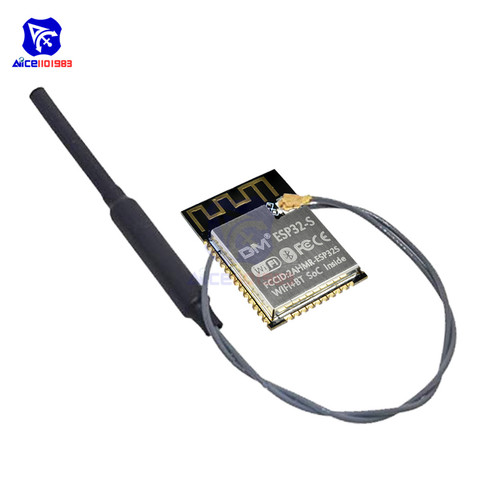 ESP32-S ESP32S ESP32 WIFI Bluetooth módulo ESP8266 Placa de desarrollo con antena IPEX hembra inalámbrico Dual Core CPU, MCU ► Foto 1/6
