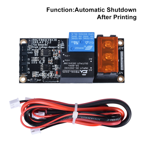 BIGTREETECH-Módulo de relé V1.2 para impresora 3D, módulo de supervisión de fuente de alimentación de impresora para SKR V1.3 PRO E3 cr10, extrusora de piezas de impresora 3D ► Foto 1/6