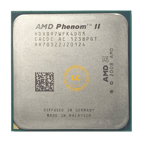 AMD Phenom II X4 B97 CPU/HDXB97WFK4DGM/AM2 + y AM3/938pin/3,2G/95W/6M ► Foto 1/2