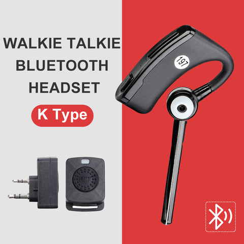Retevis-walkie-talkie auriculares inalámbricos con Bluetooth Para Kenwood, auriculares PTT Para Kenwood Retevis Baofeng UV 5R UV 82 BF888S para Wouxun ► Foto 1/6