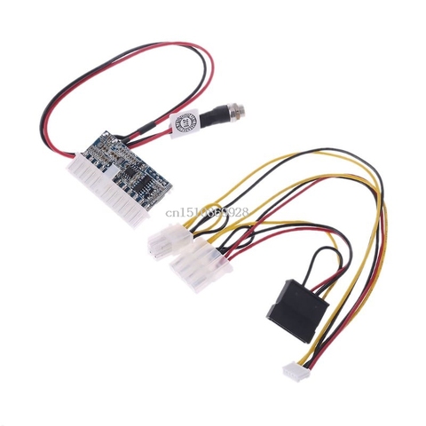 Mini módulo de fuente de alimentación de alta potencia para coche, interruptor de CC 12V, 160W, 24 Pines, Pico ATX, PSU, ITX ► Foto 1/6