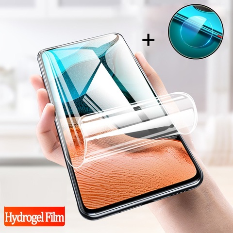 Película protectora de hidrogel para Umidigi F1 F2, Protector de pantalla para Umidigi F1/F1 Play, lente de cámara, no cristal ► Foto 1/6