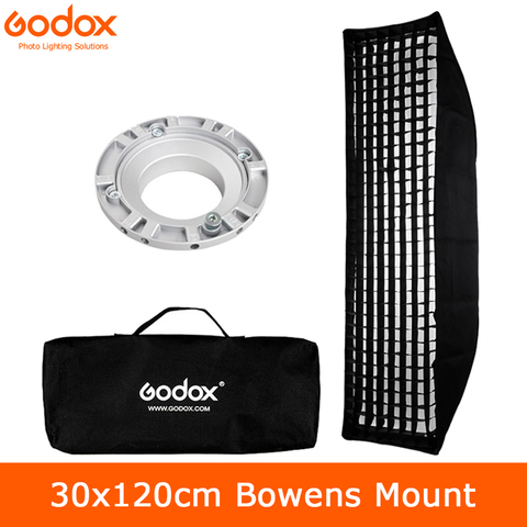 Godox-tira de luz para estudio fotográfico, Softbox Rectangular de 12 