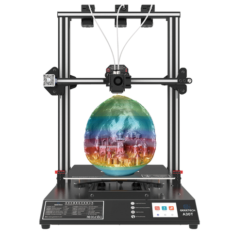 Impresora 3D de varios colores de nivelación automática 3 en 1, 320x320x420mm, rango de impresión grande, capacidad de ruptura Dual Z xais ► Foto 1/5