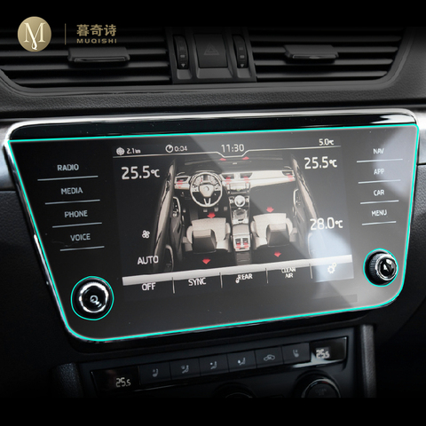 Para Skoda Superb 2022-2022 GPS para coche de navegación película protectora LCD pantalla TPU protector de pantalla de película Anti-arañazos Interior 8 pulgadas ► Foto 1/6