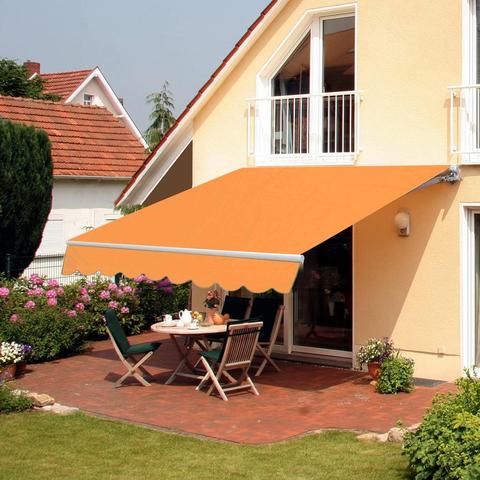 Toldo cuadrado de poliéster impermeable, vela para sombra rectangular, jardín, terraza, dosel, natación, Camping, senderismo, patio ► Foto 1/6