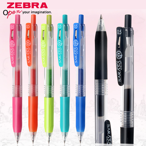 1 Uds Zebra SARASA JJ15 jugo Multi-pluma de Gel de color estudiante dibujo suministros de escritura 0,5mm 20 color ► Foto 1/6