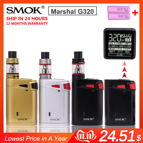 Original SMOK Mag Box Mod 225W Vape de mano derecha cigarrillo electrónico para atomizador TFV12 PRINCE Tank V12 Prince vaporizador de la bobina ► Foto 1/6