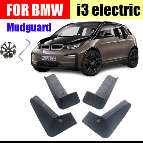 Aletas de barro para guardabarros eléctricos BMW I3 guardabarros bmw i3 salpicadura de aleta de barro guardabarros accesorios de coche guardabarros delantero trasero 4 piezas ► Foto 1/6