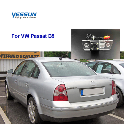 Yessun-Cámara de respaldo de marcha atrás para coche, vista trasera de coche, para Volkswagen Passat B5 HD CCD, visión nocturna, cámara de marcha atrás ► Foto 1/5