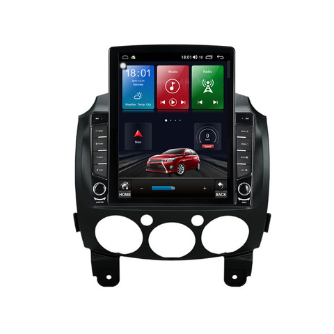 Radio Multimedia con GPS para coche, Radio con reproductor, Android 9,7, pantalla de 10,1 pulgadas, navegador, RDS, SIN dvd, para MAZDA 2, MAZDA2 2006-2012 ► Foto 1/5