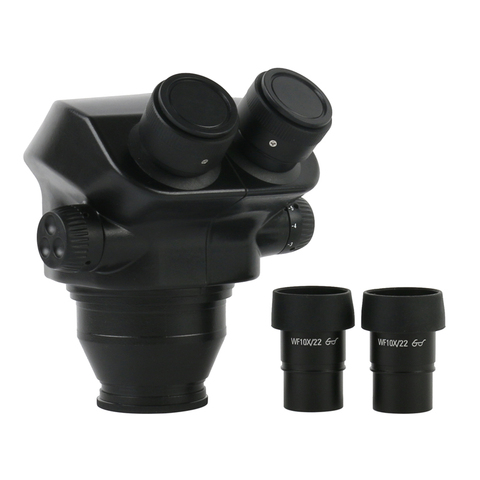 Microscopio Binocular estéreo 7X-45X, con aumento de 7X-50X, con lente objetivo Barlow 0.5X 2.0X, accesorios para microscopio ► Foto 1/6