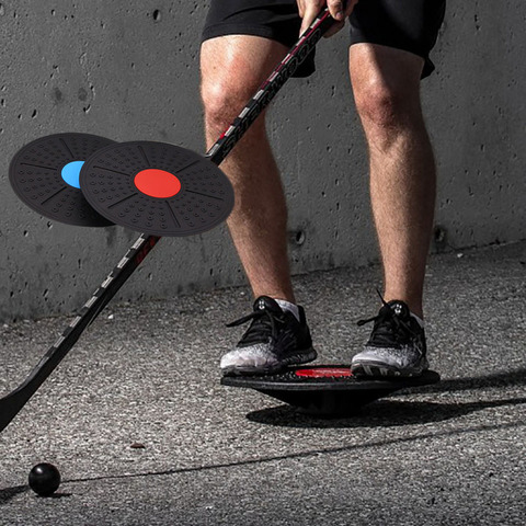 Tabla de equilibrio de Hockey para Hockey sobre hielo, herramienta de entrenamiento de Hockey sobre hielo, disco de equilibrio de disco giratorio 360 grados, equipo casero de ejercicio de Yoga ► Foto 1/6