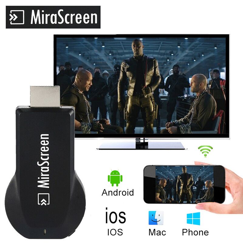 MiraScreen OTA TV Stick Dongle TOP 1 Chromecast Receptor De Pantalla 