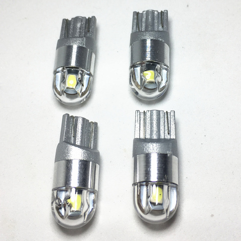 4 Uds luz de matrícula de coche W5W T10 192 LED 501 cola bombilla lateral 3030 SMD marcador lámpara Auto estilo cuña luz superior de estacionamiento 12V 12V ► Foto 1/6