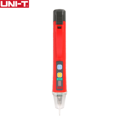 UNI-T Detector de voltaje de CA sin contacto bolígrafo de voltio probador lápiz Stick 24 V-1000 V energía eléctrica Sensor de luz LED medidor portátil ► Foto 1/6