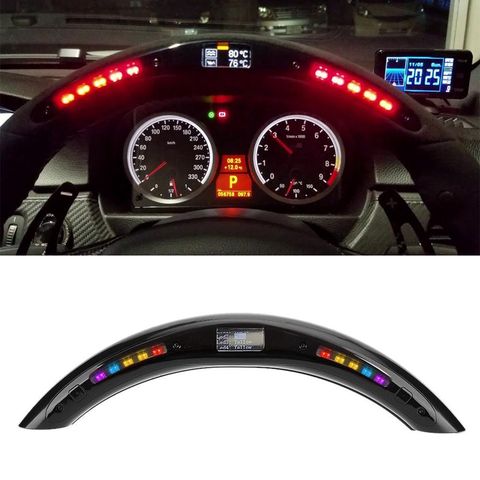 Pantalla LED para volante de coche, Kit de módulo inteligente, accesorio Universal para volante de rendimiento LED ► Foto 1/6