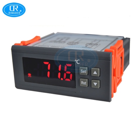 RINGDER RC-114 M 230V30A -30-300C Frío Caliente, Interruptor ONOFF, Termostato regulador y controlador digital universal de la temperatura, sensor NTC ► Foto 1/5