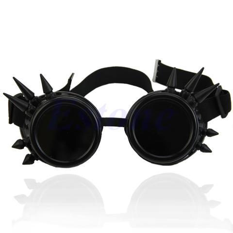 Gafas de estilo Steampunk para hombre y mujer, lentes de estilo Steampunk con estilo gótico de cobre, modelo JUN05_20 ► Foto 1/6
