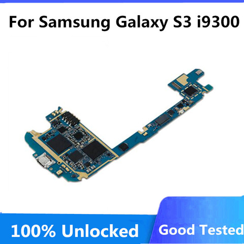 Placa lógica desbloqueada original, versión europea para samsung galaxy S3 i9300 placa base con sistema android ► Foto 1/6