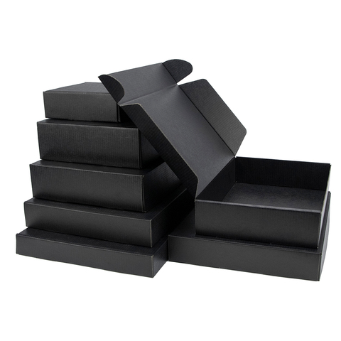  Caja de papel kraft de varios tamaños, 10 unidades, caja de  jabón hecha a mano, caja de regalo de papel blanco artesanal, caja de  regalo de color negro (color blanco, caja