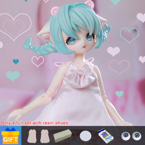 Shuga-figura de hada Tanya 1/6, muñeco de Anime BJD, juguetes de resina para niños, regalo sorpresa para niñas, conjunto completo de accesorios de cumpleaños ► Foto 1/5