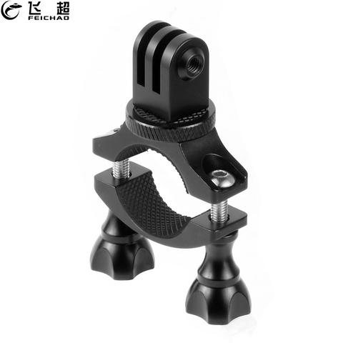 Soporte para manillar de bicicleta y motocicleta, adaptador de trípode de 1/4 pulgadas para GoPro Hero 8 7 6 XiaoYi 4K Plus Mijia Action Camera ► Foto 1/6