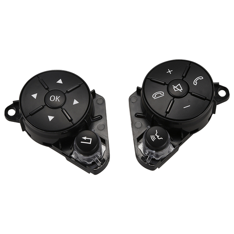 Interruptor de cubierta de botón usado para volante de coche izquierdo + derecho para Mercedes Benz W204 W212 C200 E260 E320 Glk260 ► Foto 1/6