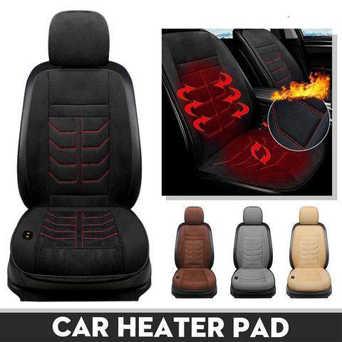 Cojín para asiento de coche, calefactor Universal de 30W, 2 niveles, 12V, para invierno ► Foto 1/6