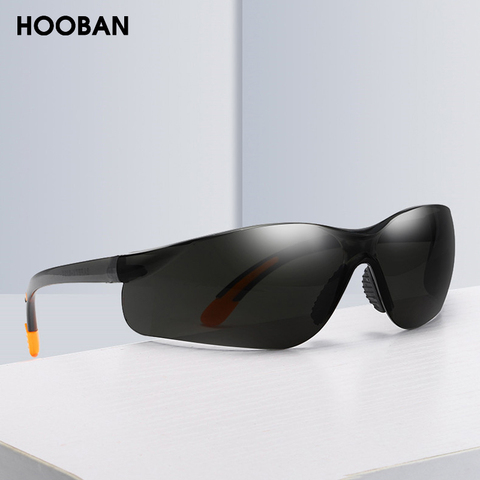 HOOBAN deportes de moda gafas de sol hombres mujeres Vintage corriendo gafas de sol de pesca con estilo al aire libre gafas UV400 ► Foto 1/6