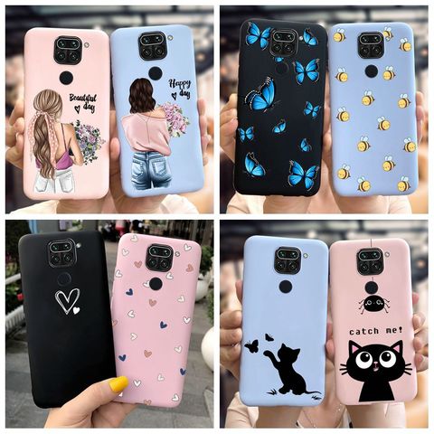 Funda de TPU suave con dibujos animados para Xiaomi, Funda de teléfono de silicona suave con dibujos animados para Xiaomi Redmi Note 9 Note 9 Pro Max 9Pro ► Foto 1/6